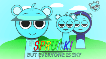 Sprunki But Everyone Is Sky